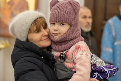 Митрополит Игнатий совершил всенощное бдение в храме святителя Тихона, епископа Воронежского, Задонского чудотворца, г. Саратова