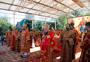 Божественная литургия в Вавиловом Доле