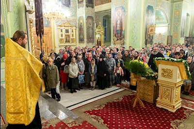 В Саратов принесен ковчег с мощами блаженной Матроны Московской