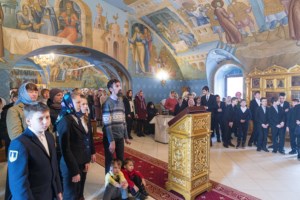 Митрополит Лонгин совершил чин Великого освящения воды