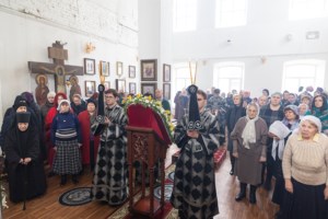 Литургия Преждеосвященных Даров в храме во имя святителя Митрофана Воронежского г. Саратова