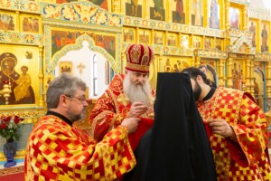 Божественная литургия в Свято-Алексиевском женском монастыре г. Саратова