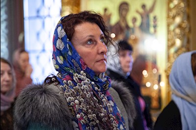 Всенощное бдение в Свято-Троицком кафедральном соборе г. Саратова