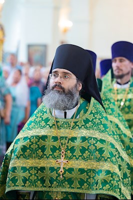 Митрополит Игнатий совершил Божественную литургию в Свято-Сергиевском женском монастыре с. Алексеевка