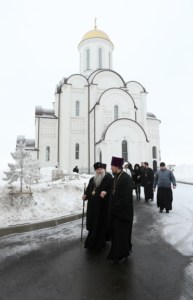 Божественная литургия в храме великомученика Георгия Победоносца г. Саратова