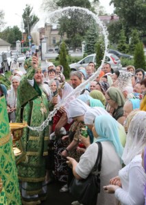 Божественная литургия в храме Сошествия Святого Духа г. Саратова