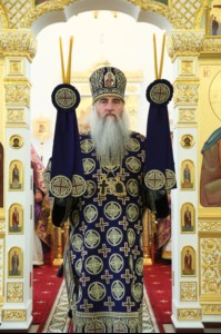 Божественная литургия в храме в честь Рождества Христова г.Саратова