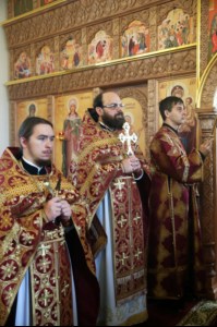 Великое освящение храма святых мучеников Адриана и Наталии г. Саратова и Божественная литургия в новоосвященном храме