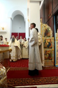 Божественная литургия в Свято-Алексиевском женском монастыре г.Саратова