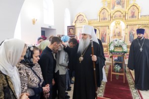 Божественная литургия в храме во имя святой великомученицы Екатерины г. Саратова