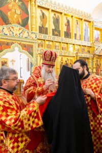Божественная литургия в Свято-Алексиевском женском монастыре г. Саратова