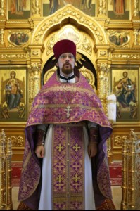 Крещальная литургия в Свято-Троицком кафедральном соборе г. Саратова