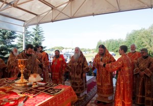 Божественная литургия в Вавиловом Доле