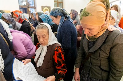 Всенощное бдение в Свято-Никольском мужском монастыре г. Саратова