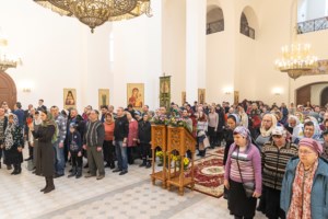 Божественная литургия в храме святителя Спиридона Тримифунтского г. Саратова