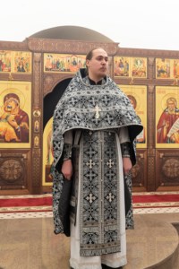Литургия Преждеосвященных Даров в храме во имя преподобного Сергия Радонежского г.Саратова