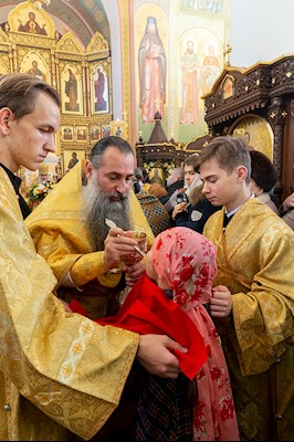 Божественная литургия в Свято-Иоанновском женском монастыре с. Алексеевка Хвалынского района