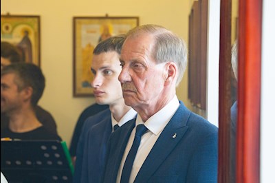 Митрополит Игнатий совершил Великое освящение храма Архангела Михаила с. Курдюм и первую Божественную литургию в новоосвященном храме