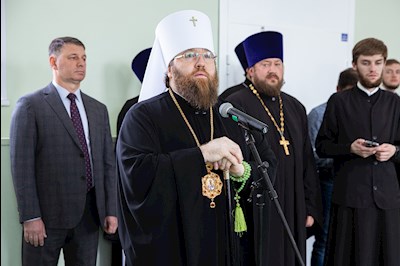 Православные гимназисты торжественно принесли присягу, вступая в «Дружину святого благоверного князя Александра Невского»