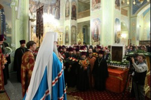 В Саратов принесена чудотворная Феодоровская икона Божией Матери