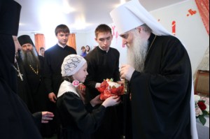 Божественная литургия в Свято-Алексиевском женском монастыре г. Саратова