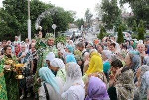 Божественная литургия в храме Сошествия Святого Духа г. Саратова
