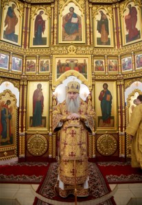 Божественная литургия в Свято-Иоанновском женском монастыре села Алексеевка Хвалынского района