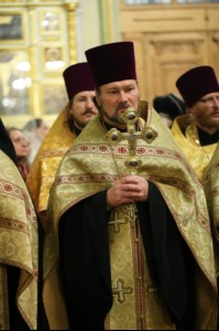 Великая Рождественская вечерня в храме в честь Покрова Пресвятой Богородицы г. Саратова