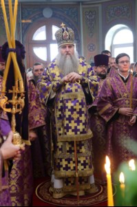 Божественная литургия и панихида в храме во имя Всех Святых, в земле Российской просиявших г. Саратова