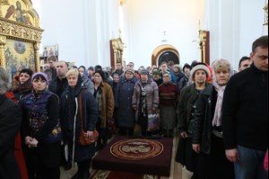 Божественная литургия в храме во имя святого великомученика Георгия Победоносца г.Саратова
