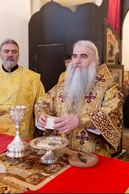 Божественная литургия в храме во имя первоверховных апостолов Петра и Павла г. Саратова