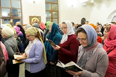 Всенощное бдение в Свято-Никольском мужском монастыре г. Саратова