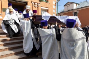 Состоялось отпевание протоиерея Лазаря Новокрещеных