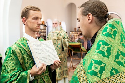 Всенощное бдение в храме преподобного Сергия Радонежского г. Саратова