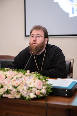 Митрополит Игнатий посетил защиту выпускных работ в СПДС