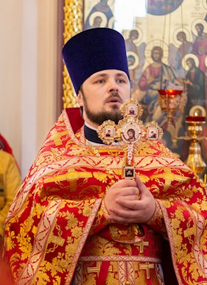 Божественная литургия в храме великомученика Георгия Победоносца г. Саратова