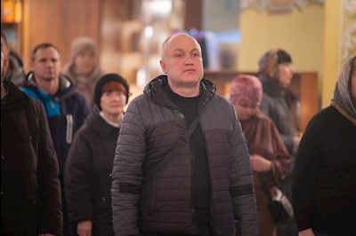 Митрополит Игнатий совершил Божественную литургию и молебен на новый год в Покровском соборе г. Саратова