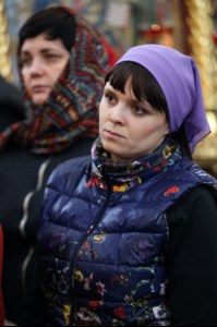 Божественная литургия в храме во имя святого великомученика Георгия Победоносца г.Саратова