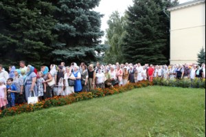Божественная литургия в Спасо-Преображенском мужском монастыре г. Саратова