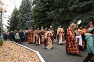Божественная литургия в Спасо-Преображенском мужском монастыре г.Саратова