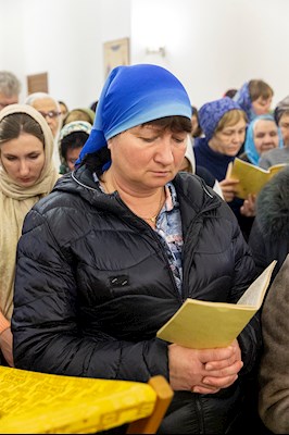 Всенощное бдение в храме святителя Спиридона Тримифунтского г. Саратова