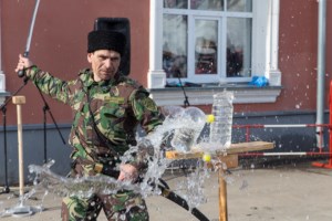 На территории Покровского храма г. Саратова прошел зимний праздник