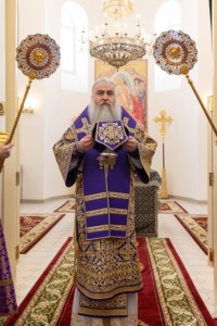 Божественная литургия в храме святителя Спиридона Тримифунтского г. Саратова