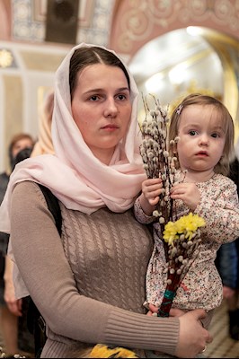 Всенощное бдение в Свято-Троицком кафедральном соборе г. Саратова