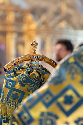 Утреня с чтением акафиста в Свято-Троицком кафедральном соборе г. Саратова