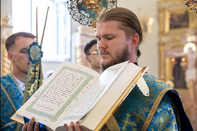 Всенощное бдение в храме в честь Казанской иконы Божией Матери р.п. Татищево