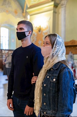 Всенощное бдение в храме Покрова Пресвятой Богородицы г. Саратова