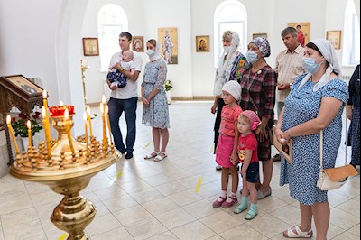 В Борисоглебском храме Саратова отметили престольный праздник