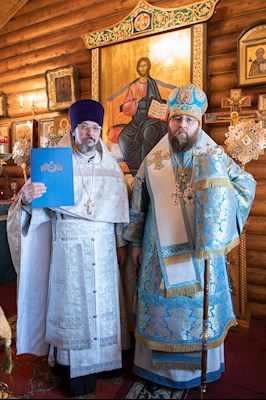 Митрополит Игнатий совершил Божественную литургию в храме в честь Сретения Господня г. Саратова