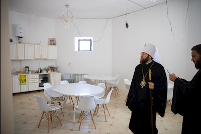 Митрополит Игнатий совершил Божественную литургию в храме преподобного Сергия Радонежского г. Саратова